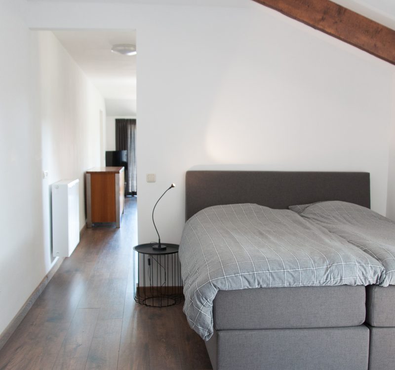 Slaapkamer Appartement de Tuinkamer bij Hoeve Linnerveld